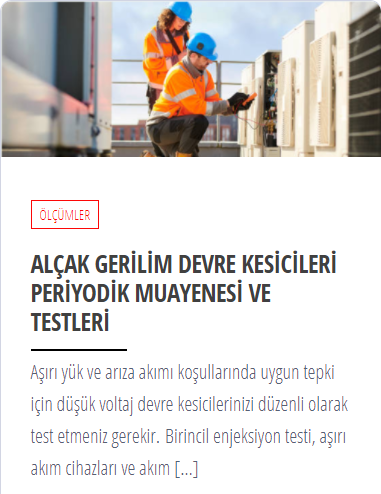 alçak gerilim devre kesici